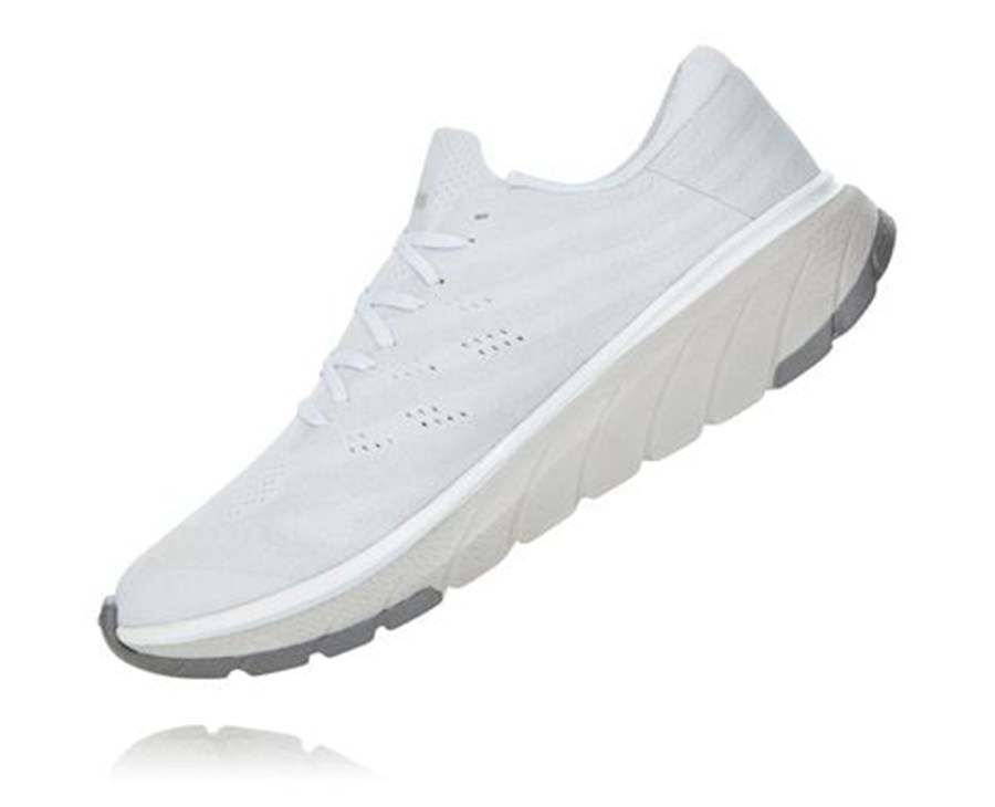 Hoka Australia One One Cavu 3 - Mens Running Shoes White - MKISY-3987